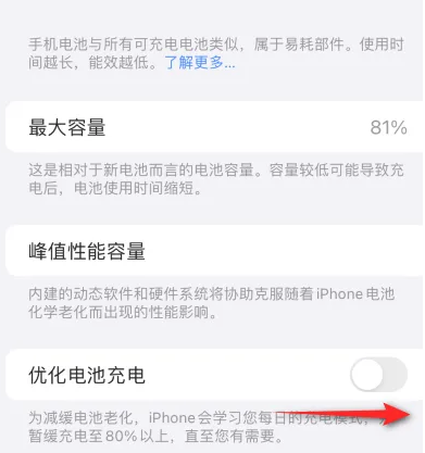 宜城苹果15维修分享iPhone15充电到80%就充不进电了怎么办 